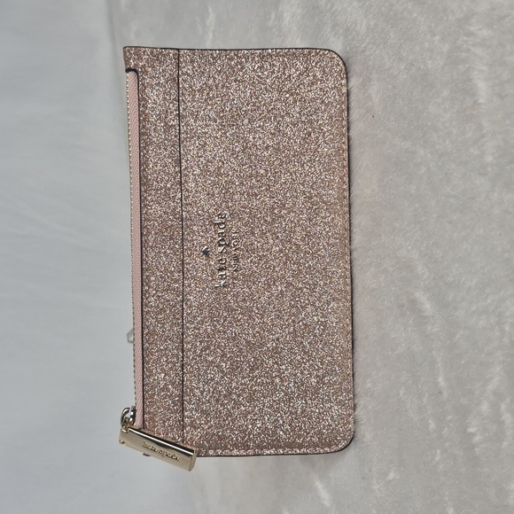 Kate Spade Glitter Large Slim Card Holder - Picture 3 of 14
